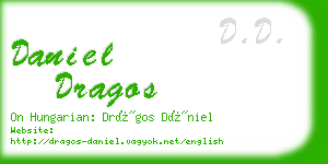 daniel dragos business card